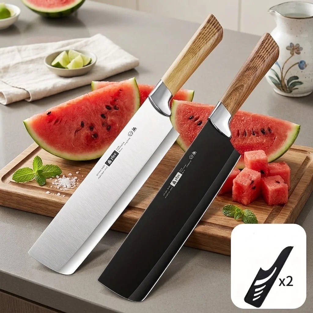 PLYS Stainless Steel Watermelon Knife & Fruit Slicing Tool Fruit Slicing Knife Axl
