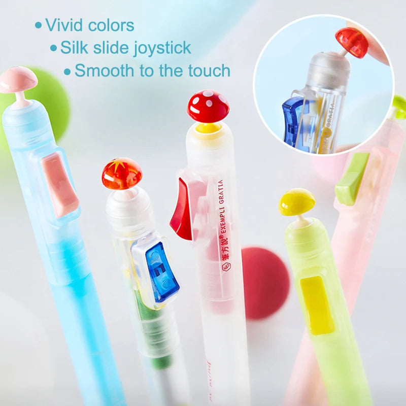 Mushroom Click Pen Set 1–3 Pcs | Fun Novelty Ballpoint Pens Novelty Ballpoint Pen Axl