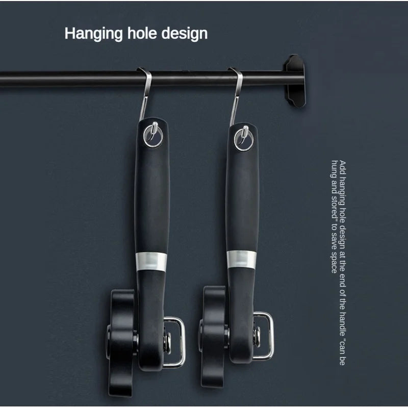 Stainless Steel Manual Can Opener – Side-Cut Monolever Design Manual Can Opener Axl