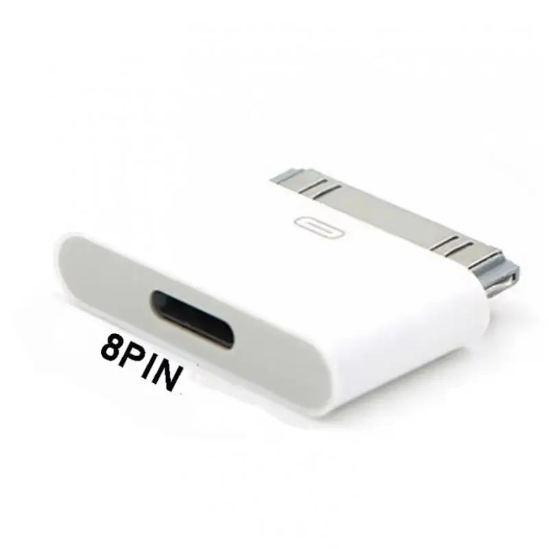 8-Pin to 30-Pin Adapter for iPhone 4/4S iPad 2/3 Docking Phone Connector Adapter Axl