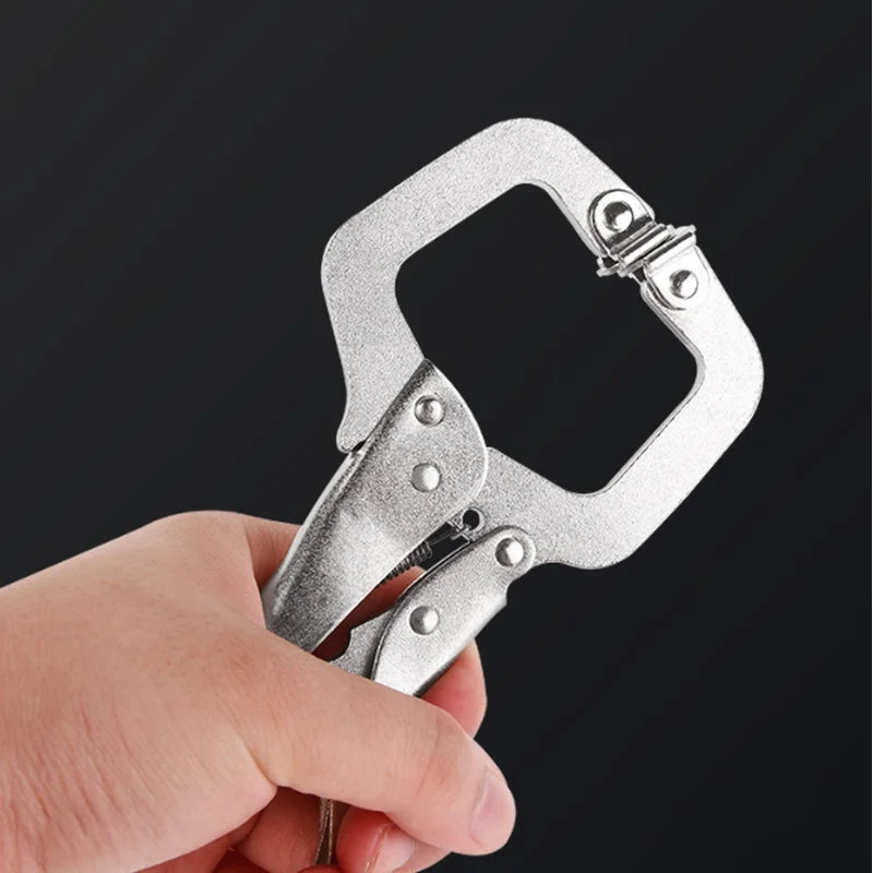 AIRAJ 7-Inch Locking Pliers – Heavy Duty Carbon Steel Clamp Locking Pliers Axl