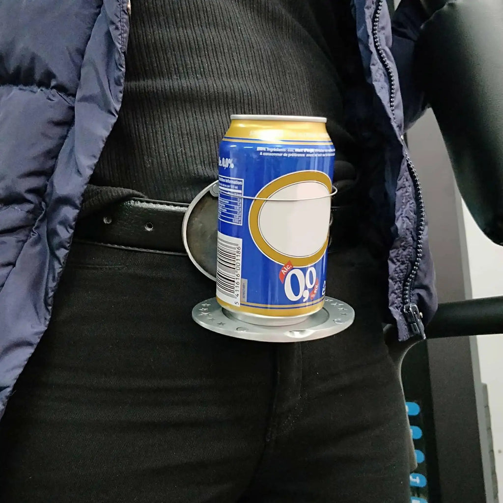 Zinc Alloy Beer Belt Buckle – Hands-Free Bottle Holder Belt Bottle Holder Axl