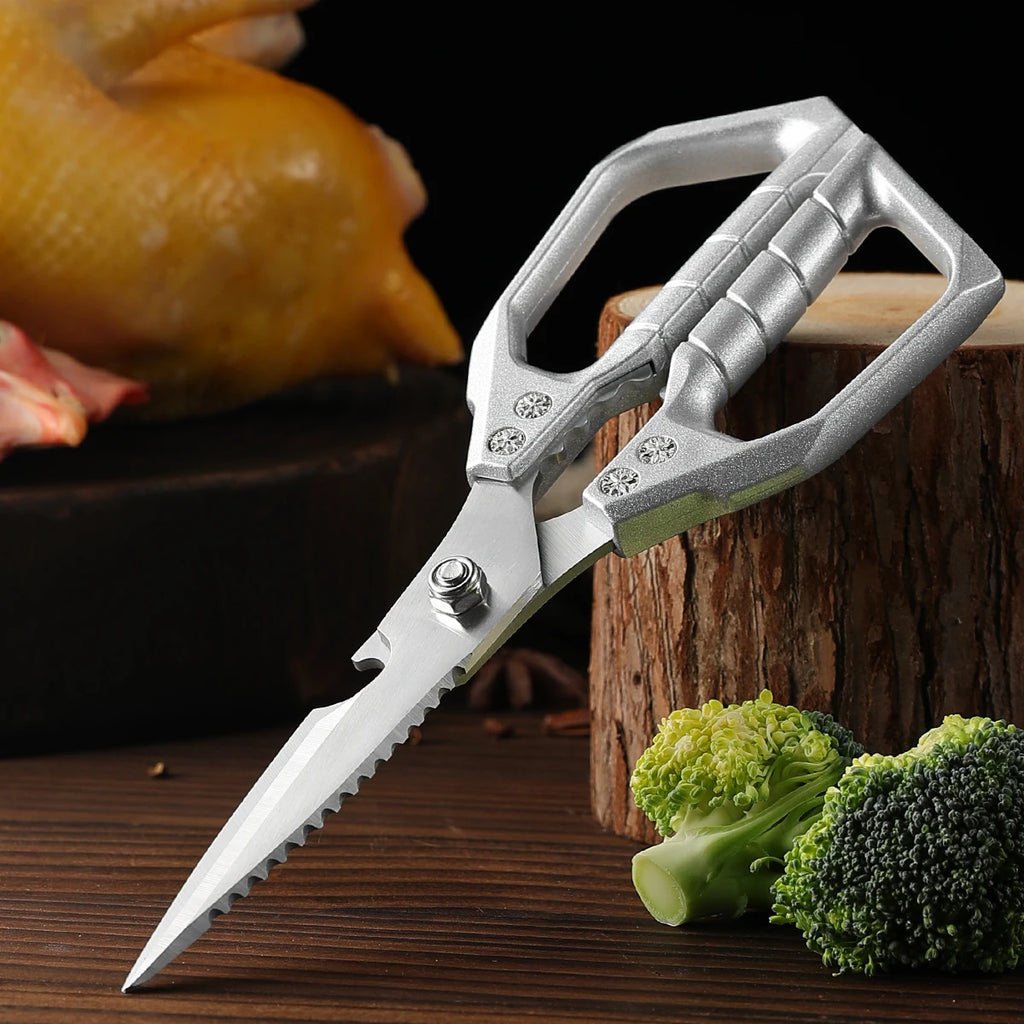 Multifunctional Kitchen Scissors – Bone, Fish Scraper & More Kitchen Scissors Axl