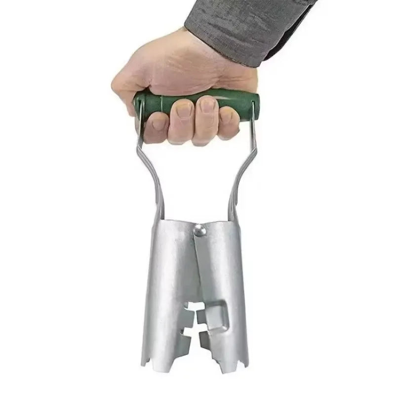 Seedling Transplanter Tool – Wood & Iron Vegetable Flower Planter Garden Transplanter Tool Axl