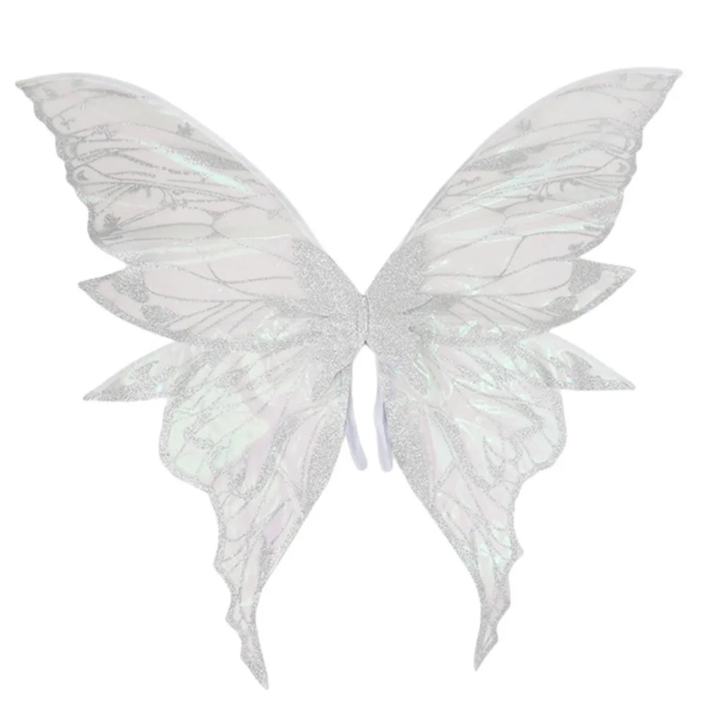 Sparkling Fairy Wings – Adult & Kids Halloween Costume Costume Wings Axl White