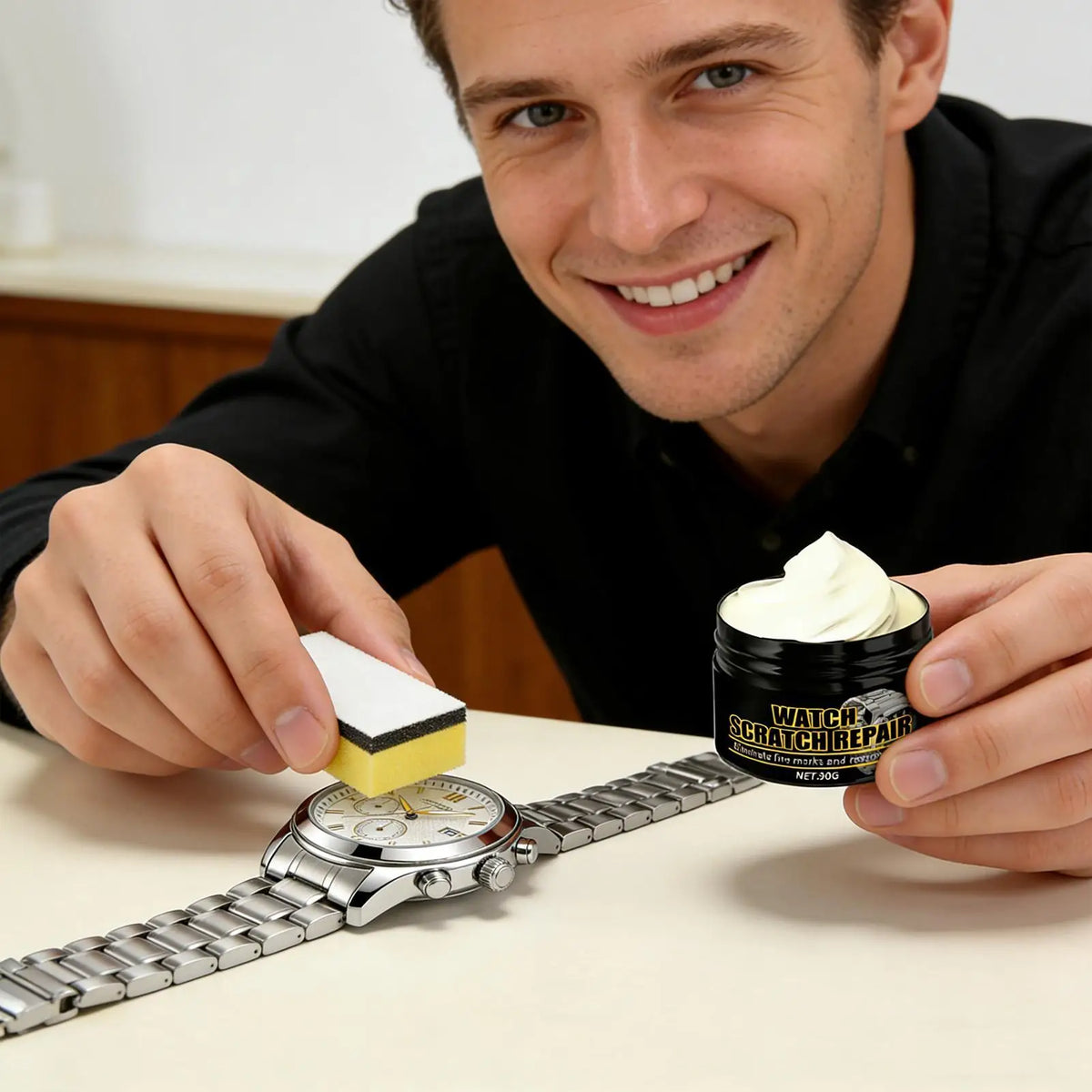 Watch Scratch Removal Paste 30g – Polish Stainless Steel Watch Polish Paste Axl