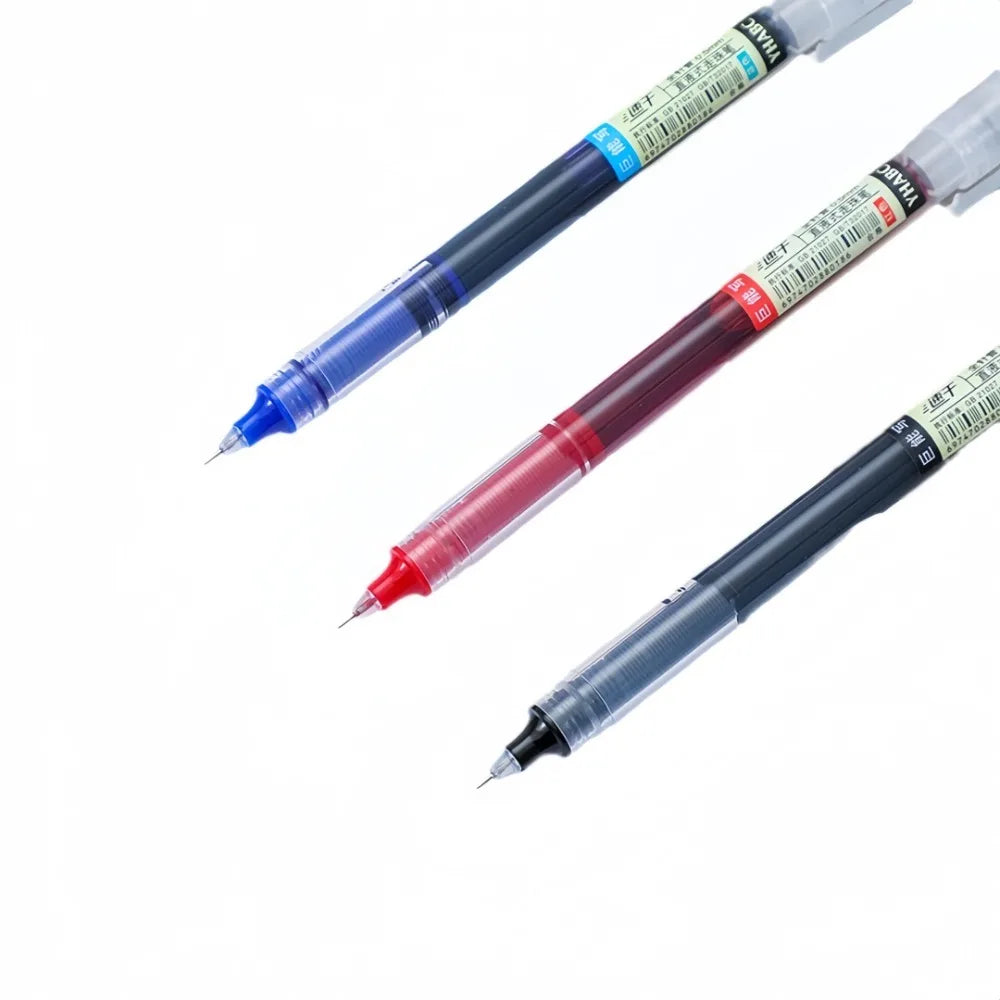 12-Pack 0.5mm Gel Ink Pens – Fast Drying, Large Capacity Gel Ink Pens Axl