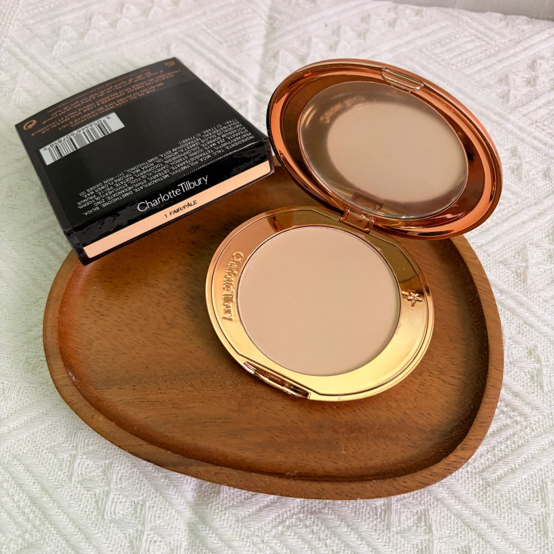 Charlotte Tilbury Makeup Set – Lip Gloss, Powder & Foundation Luxury Makeup Set Axl Fair