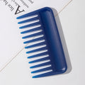 Large Wide Tooth Detangling Comb – Heat-Resistant Hair Styling Wide Tooth Comb Axl Blue