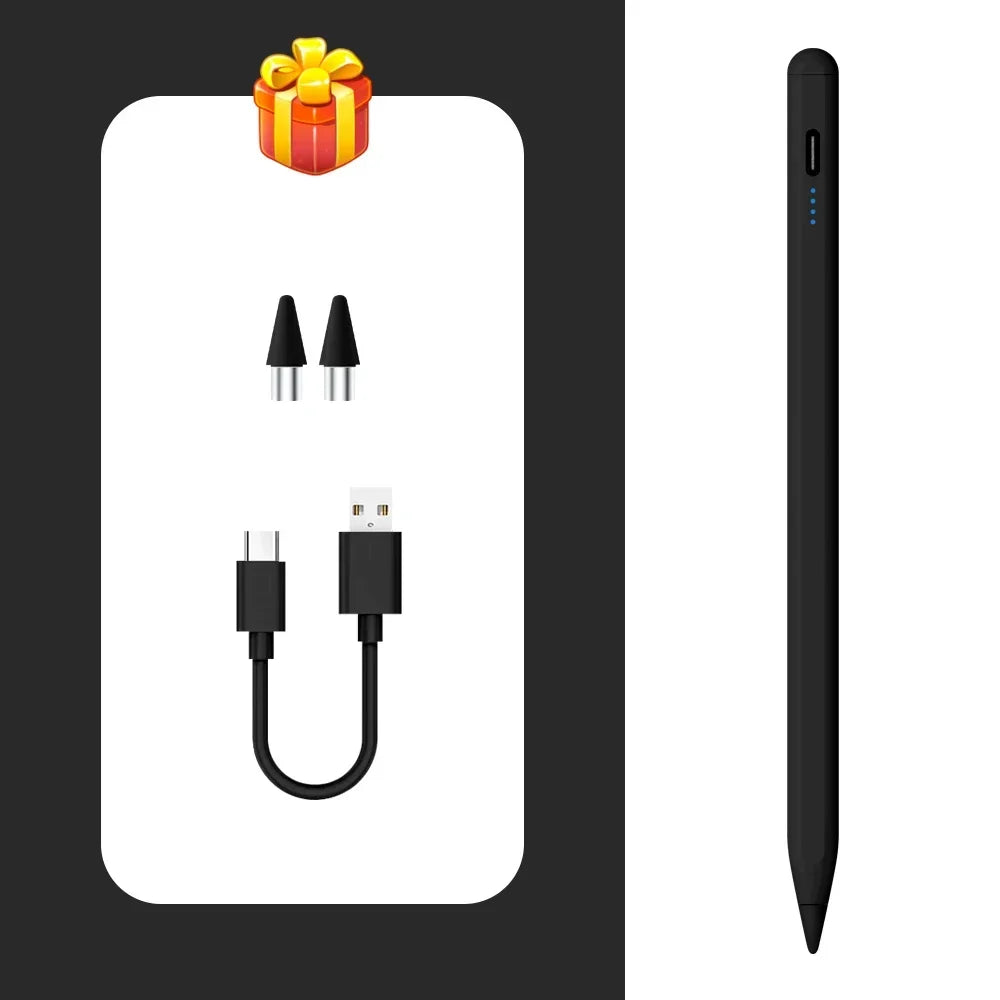Rechargeable Stylus Pen for Samsung Galaxy Tab & Android Rechargeable Stylus Pen Axl 503-Black