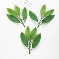 Artificial Silk Oleander Leaves 50/100 Pcs – Wedding & DIY Décor Artificial Leaf Décor Axl green 100pcs
