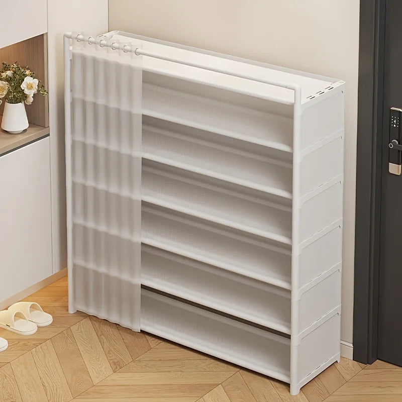 Dustproof Foldable Shoe Rack – Multi-Layer Storage Shelf Shoe Storage Rack Axl