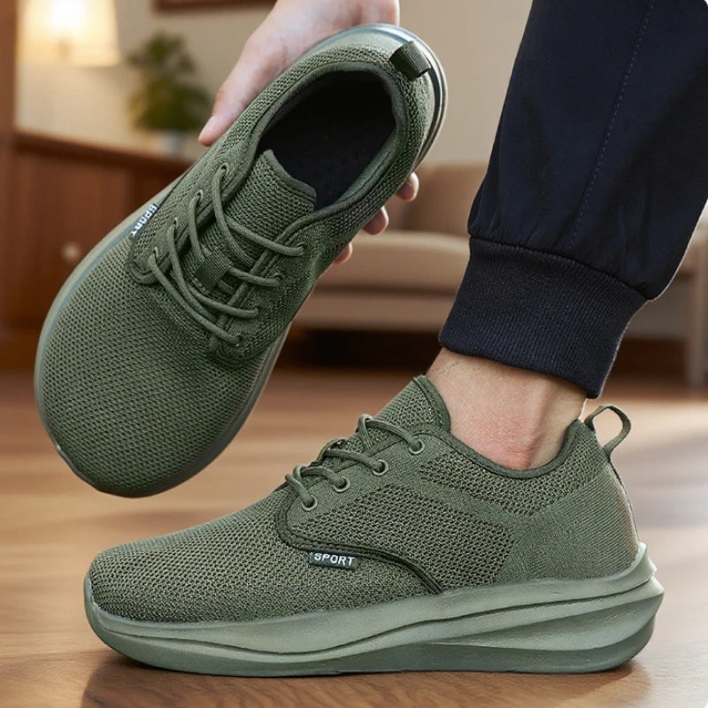 ZULIWAGN Wide Barefoot Sneakers | Unisex Minimalist Walking Shoes Minimalist Sneakers Axl 44 green