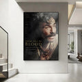 There Will Be Blood Movie Poster – HD Waterproof Wall Art Movie Wall Poster Axl White12 30X40cmNoframe