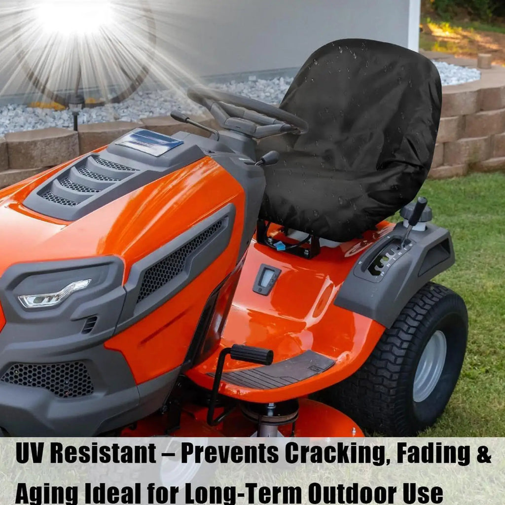 Waterproof Riding Lawn Mower Seat Cover | Full Coverage Mower Seat Cover Axl
