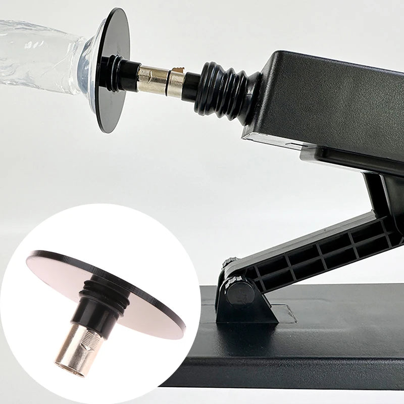 8.5cm Suction Cup Adapter 3XLR Connector for Linear Actuator Machine Adapter Accessory Axl Default Title