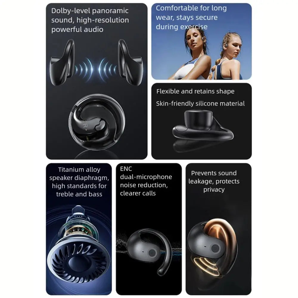 Waterproof TWS Earbuds – Bluetooth 5.4 HIFI Stereo Wireless Wireless Earbuds Axl
