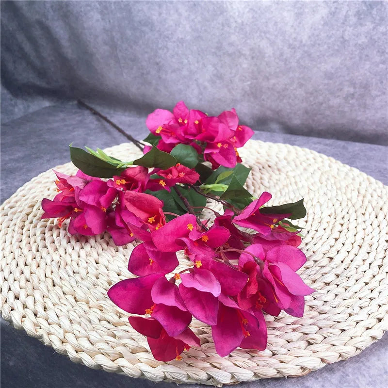 Artificial Bougainvillea Flower Branch – Faux Silk Decor Artificial Flower Branch Axl 75cm mix color03