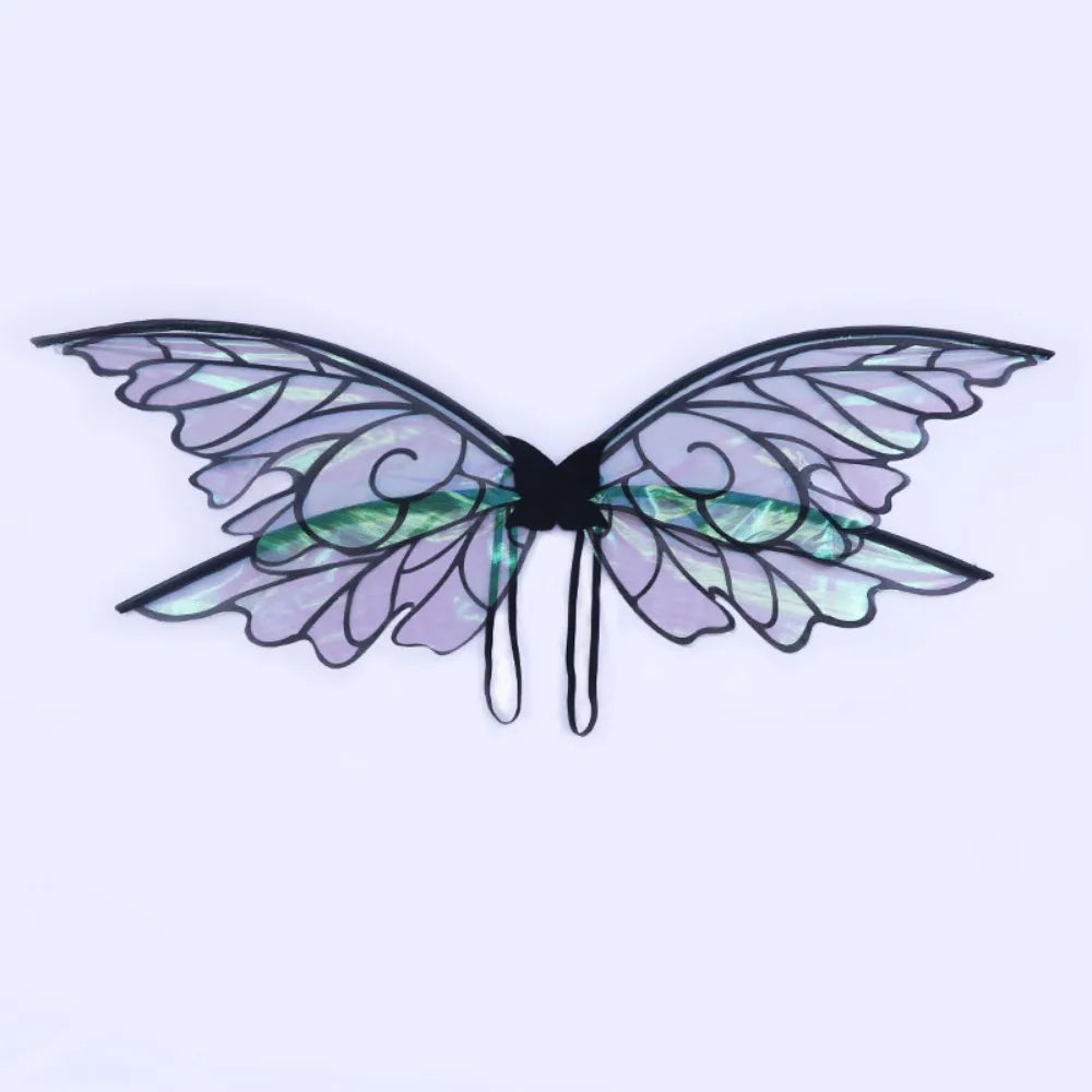 Halloween Fairy Wings Costume for Adults & Kids | Party Dress Up Fairy Wings Costume Axl Black