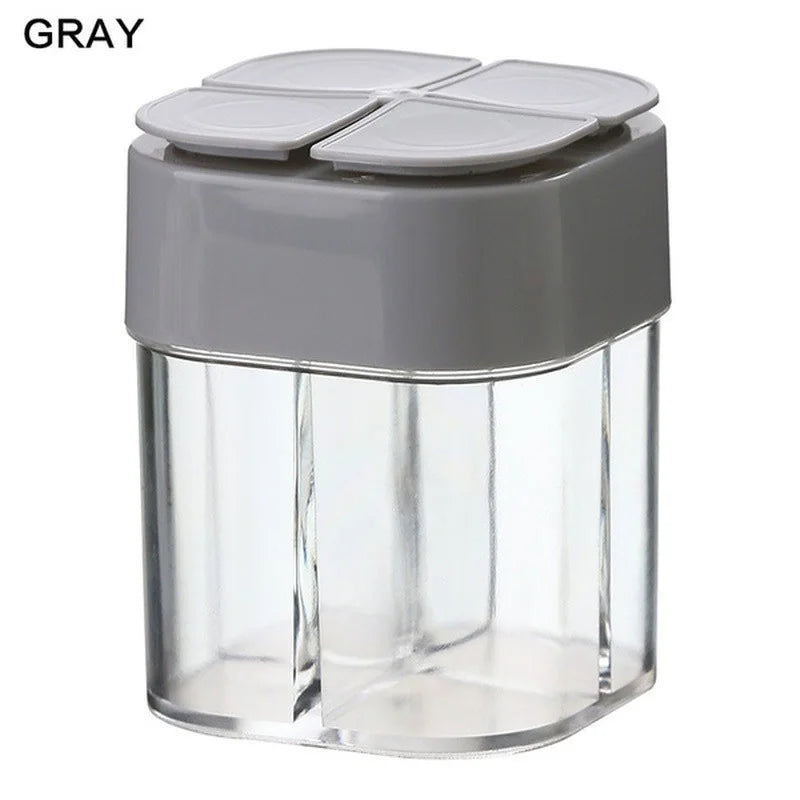 4-in-1 Travel Camping Spice Shaker & Seasoning Dispenser Camping Spice Shaker Axl GRAY