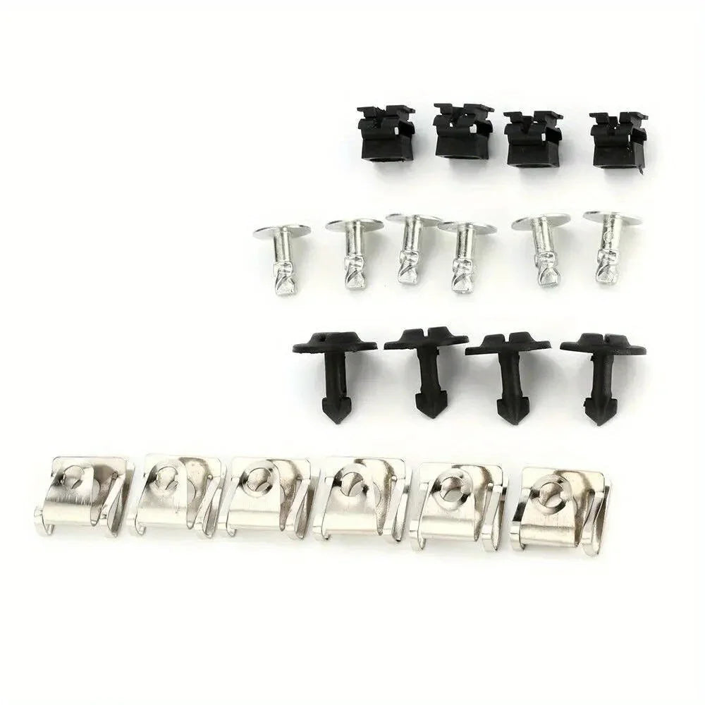 Engine Hood Screw & Floor Panel Clamp Kit – A4, A6, A8, TT Auto Panel Fastener Kit Axl
