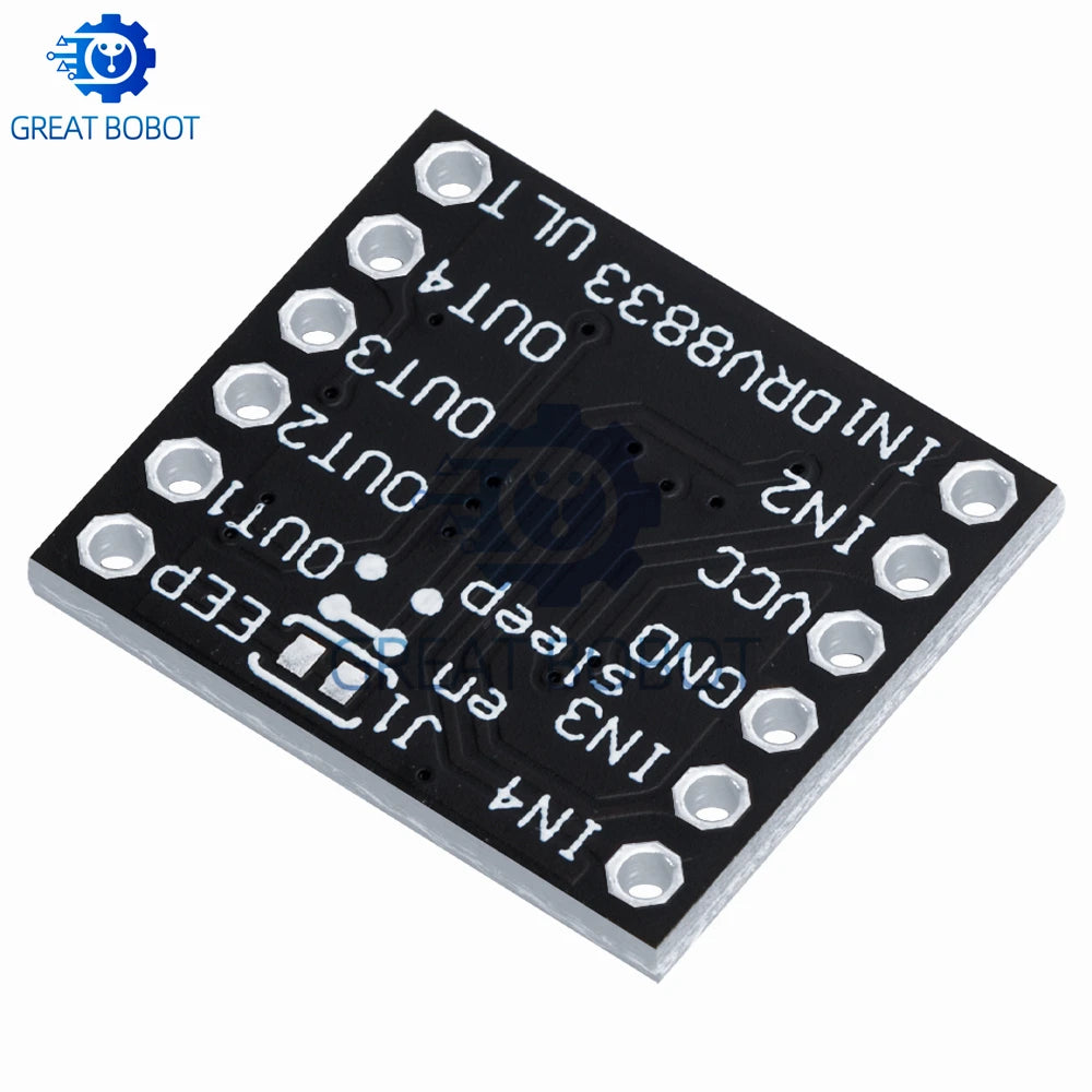 DRV8833 2-Channel DC Motor Driver Module – 1.5A, 3V–10V Motor Driver Module Axl