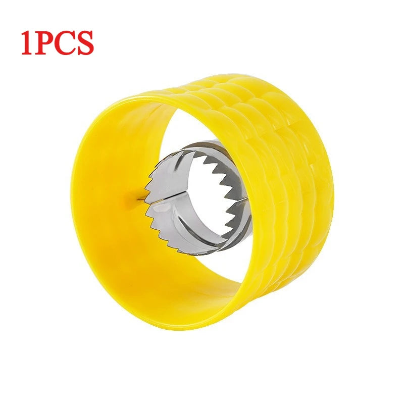 Corn Stripper & Cob Remover – Aluminium Alloy Kitchen Tool Corn Stripper Tool Axl yellow-1pcs