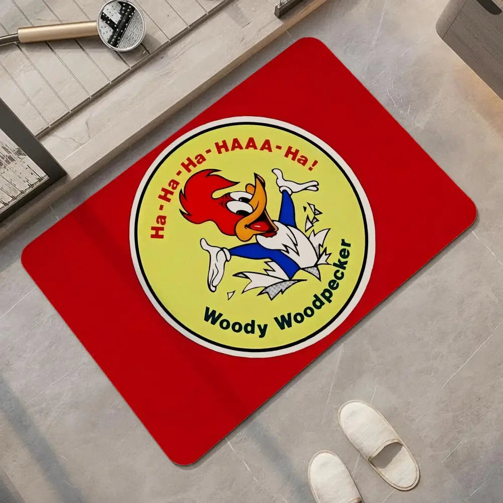 Woody Woodpecker Diatomite Bath Mat – Quick Dry & Non-Slip Diatomite Bath Mat Axl