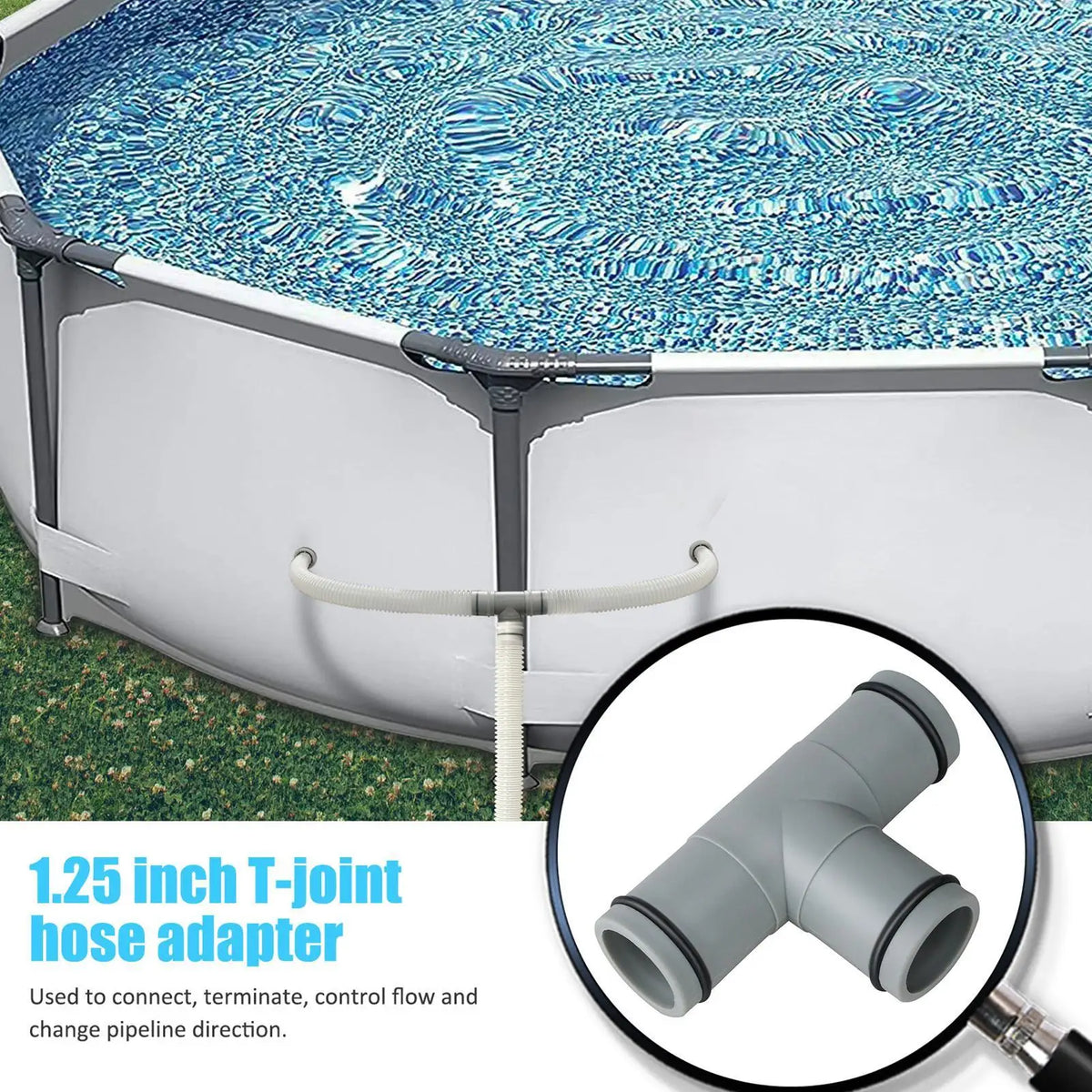 32mm Pool Hose Connector – Filter Pump Pipe Extension Pool Hose Connector Axl