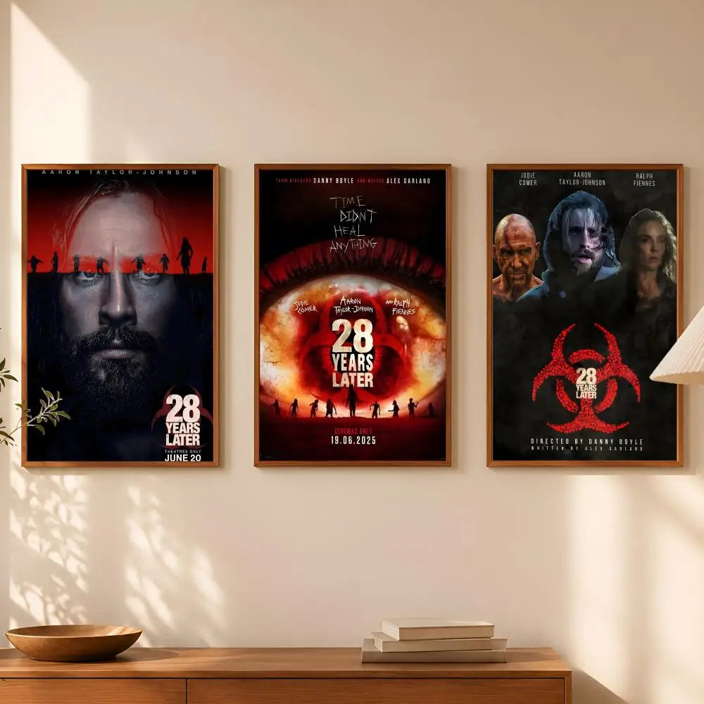 28 Years Later Movie Poster – Self-Stick HD PVC Wall Art Movie Wall Poster Axl