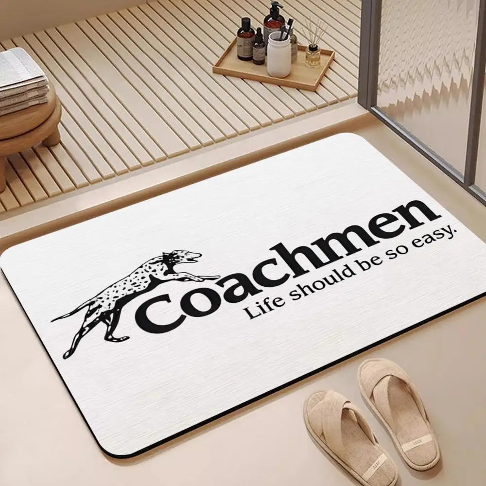 Diatomite Bath Mat – Quick-Dry Non-Slip Absorbent Floor Mat Diatomite Bath Mat Axl