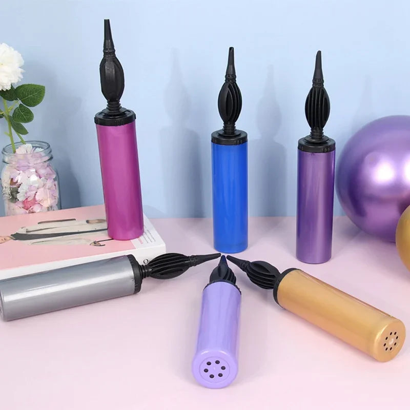 Manual Hand Push Balloon Pump – Party & Event Inflator Balloon Pump Axl