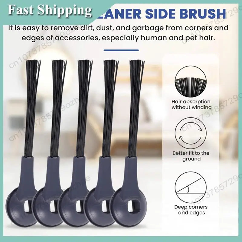 10-Pack Side Brushes for Shark IQ Robot RV1001AE RV1100 RV912S Vacuum Brush Replacement Axl