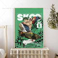 Sk8 the Infinity Anime Poster – Self-Adhesive Waterproof Sticker Anime Wall Poster Axl z4 40x60cm No Frame