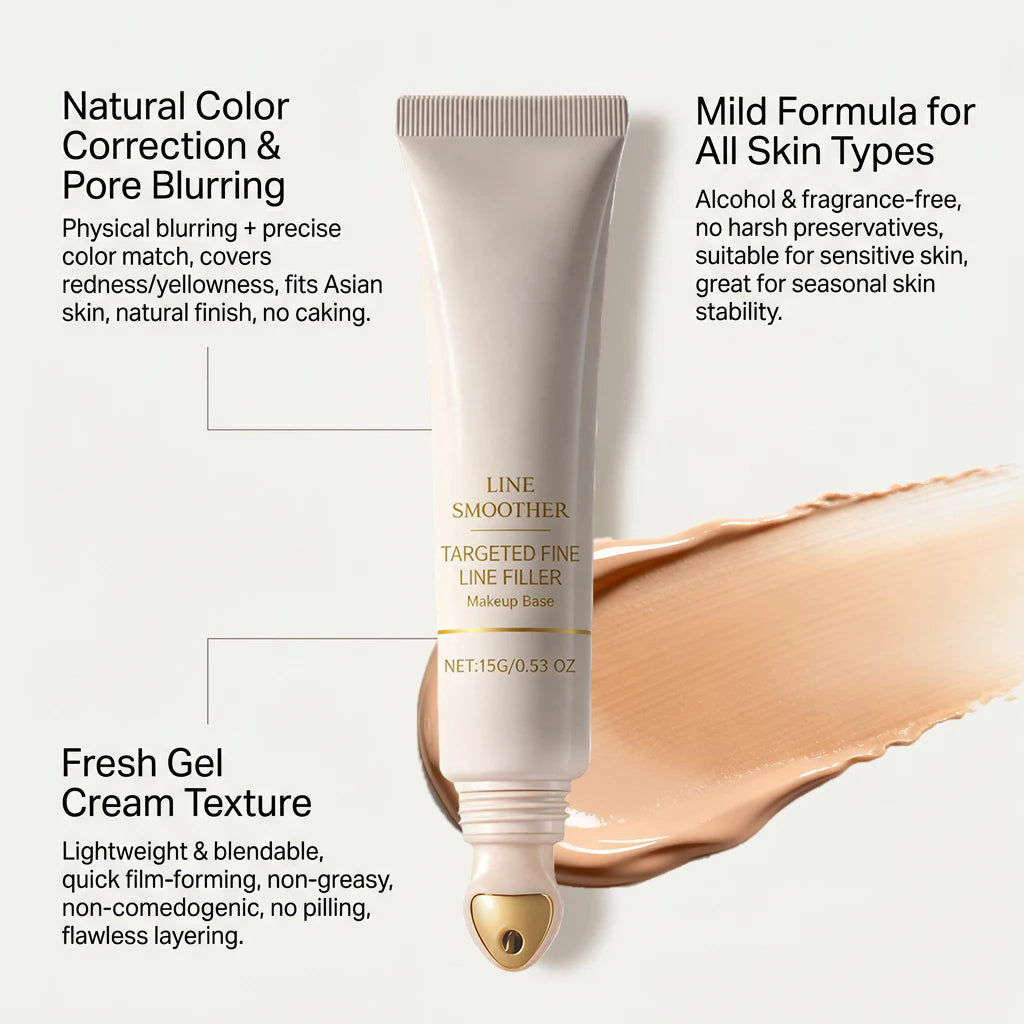 Line Smoother Fine Line Filler & Instant Blur Face Makeup Base Face Makeup Primer Axl