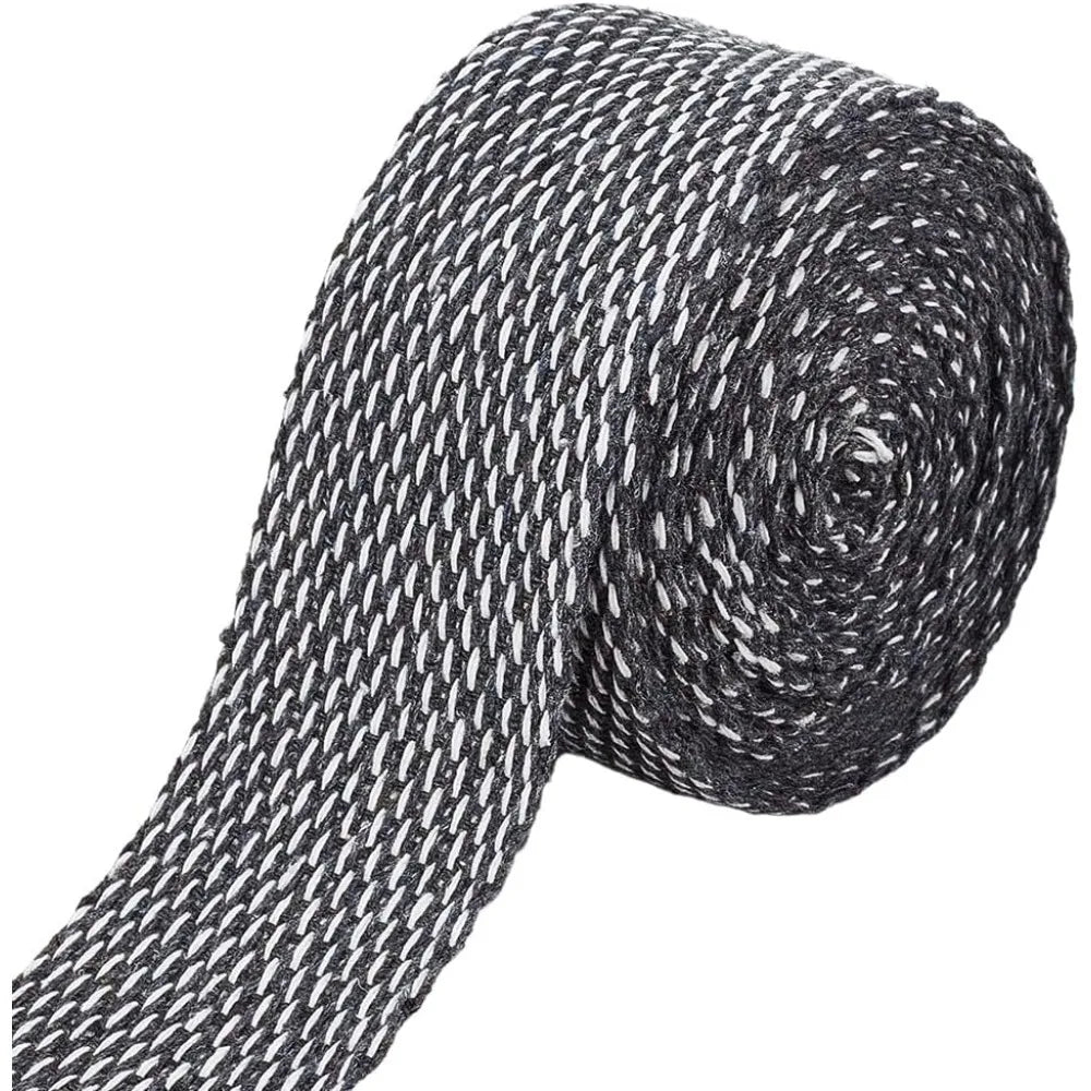 10 Yards Black Cotton Twill Tape 45mm – Carpet Binding Ribbon Twill Tape Ribbon Axl AECH04-18346