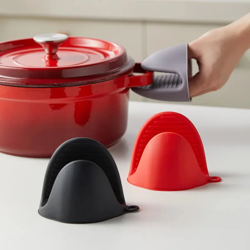 Silicone Oven Mitts – Non-Slip Heat-Resistant Pinch Pot Holder Silicone Oven Mitts Axl