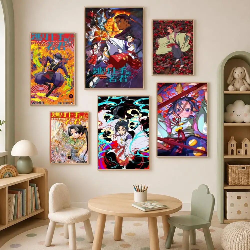 Elusive Samurai HD Self-Stick Wall Art Poster – Waterproof Wall Art Poster Axl