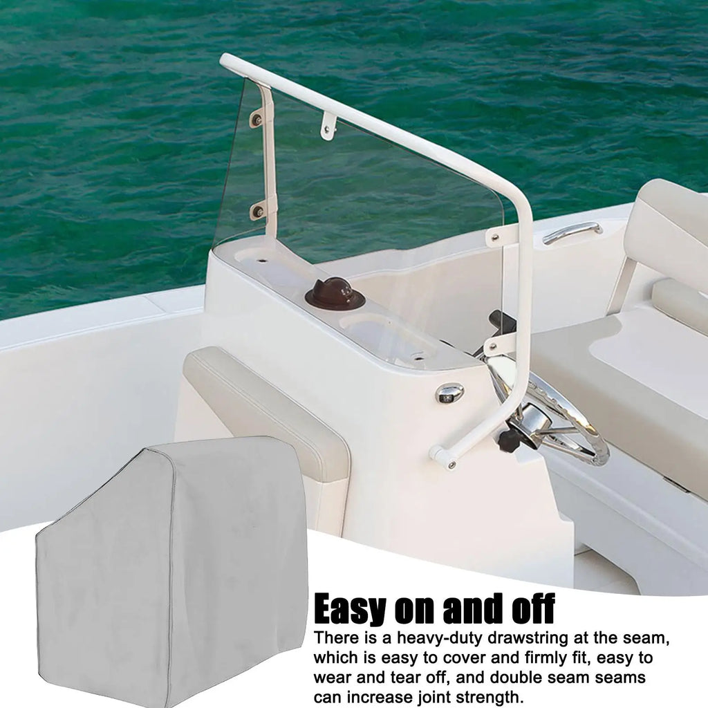 Marine Waterproof Boat Center Console Cover – 600D Polyester Boat Console Cover Axl
