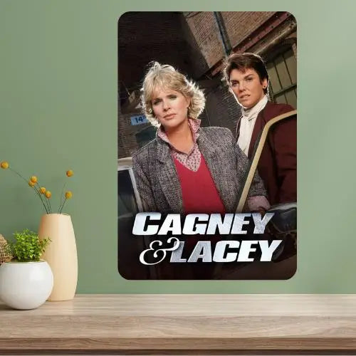 Cagney & Lacey TV Show Metal Poster Sign | Retro Wall Décor Metal Wall Sign Axl aluminum sign aluminum 14x20cm