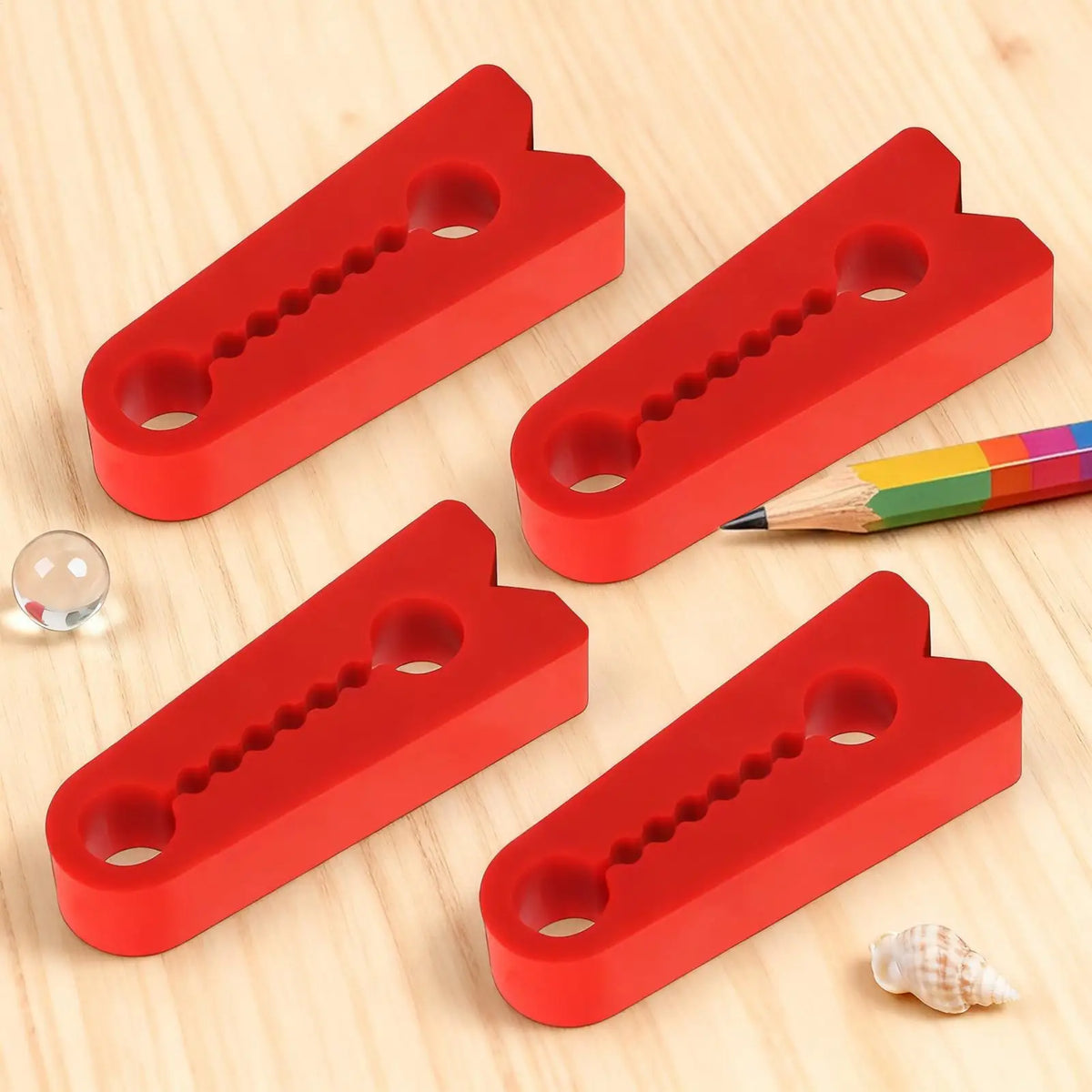 Silicone Car Door Shock Absorber Cushion 4-Pack | Anti-Slam Car Door Damper Axl