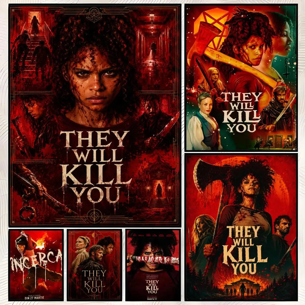 Self-Stick HD PVC Movie Wall Art Poster – Waterproof Home Decor Wall Art Poster Axl