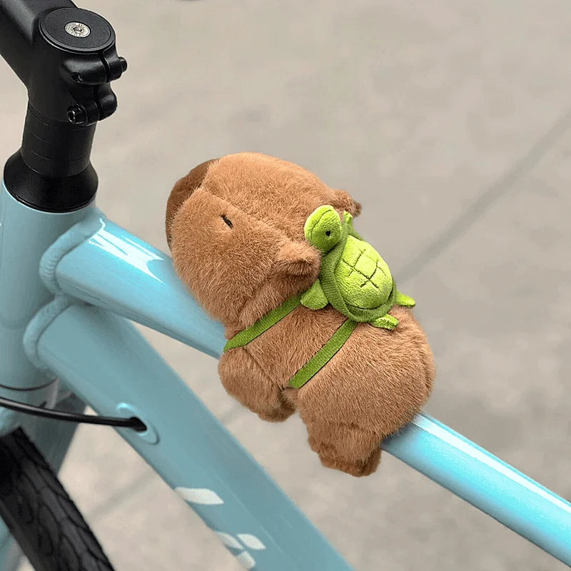 Capybara Plush Car Arm Band – Cute Interior Decor Accessory Car Plush Decor Axl Brown