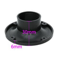 3-Inch 80mm Plastic Horn Tweeter Shell | 34mm Speaker Repair Part Speaker Repair Part Axl Black