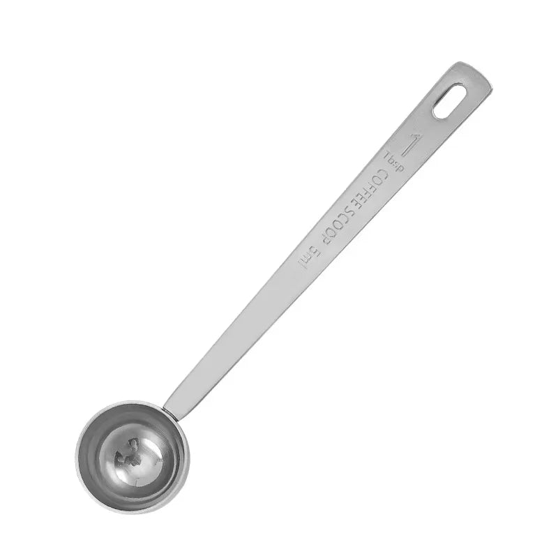 Stainless Steel Coffee Scoop & Measuring Spoon – Long Handle Measuring Spoon Axl 1TBSP 5ml