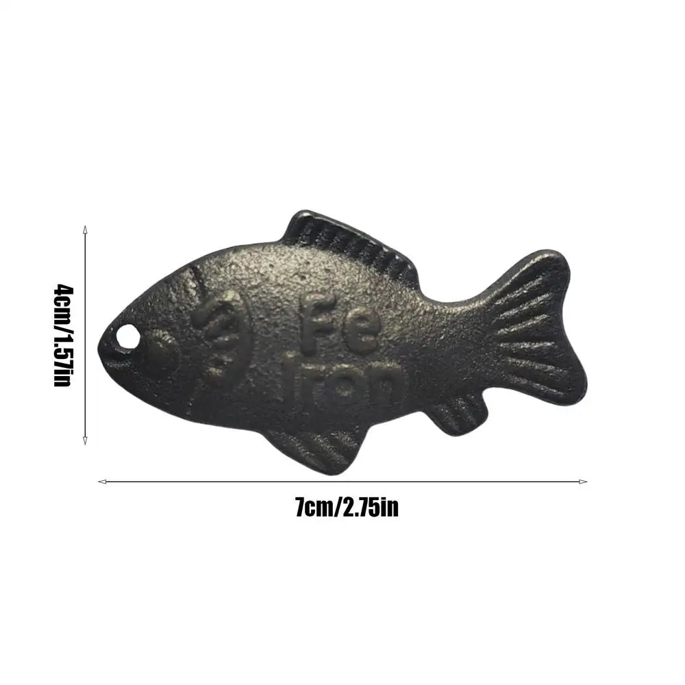 Lucky Iron Fish – Cast Iron Cooking Tool, 2-Piece Set Iron Cooking Tool Axl 2pcs
