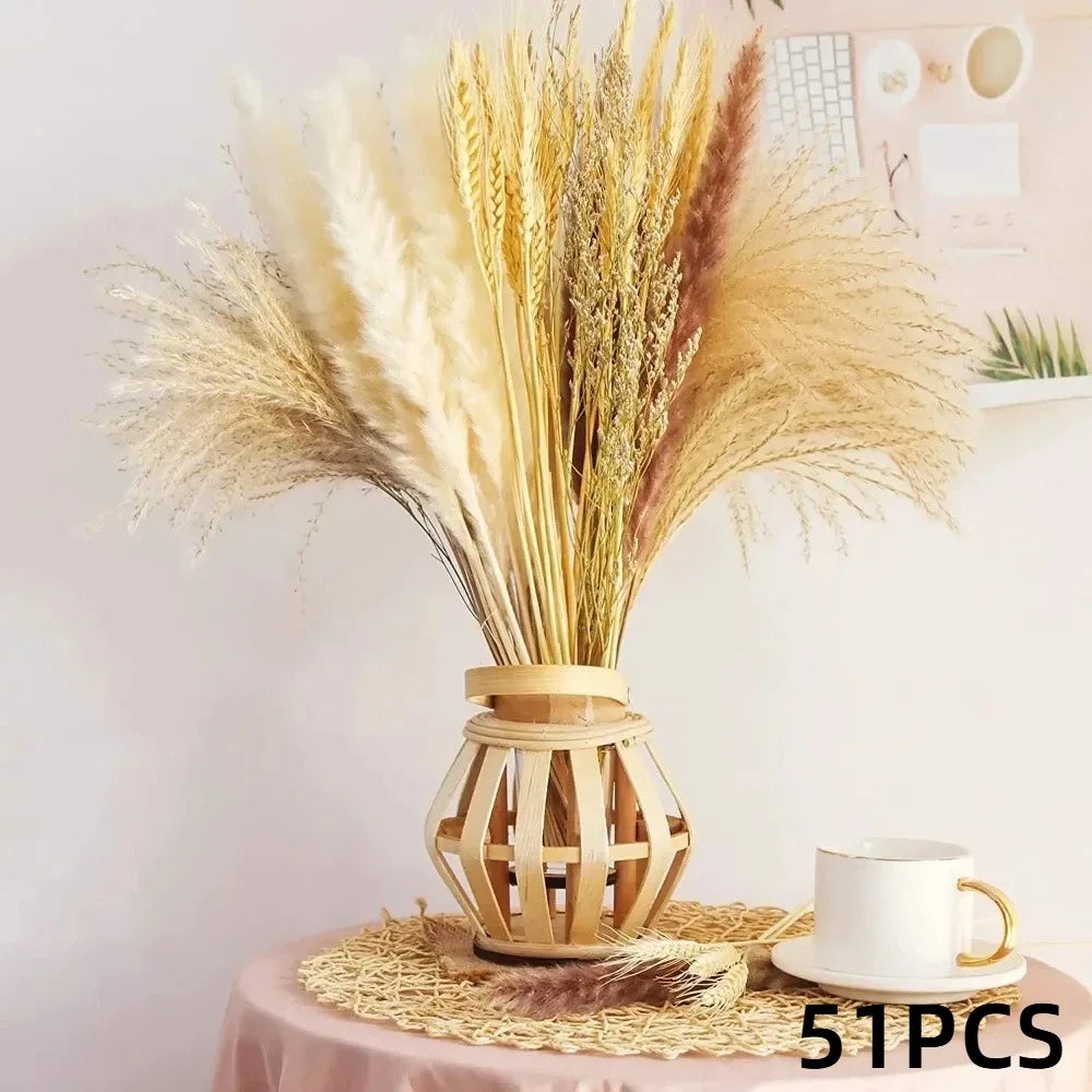 Dried Palm Leaf Bouquet – Wedding & Home Décor Flowers Dried Flower Bouquet Axl E