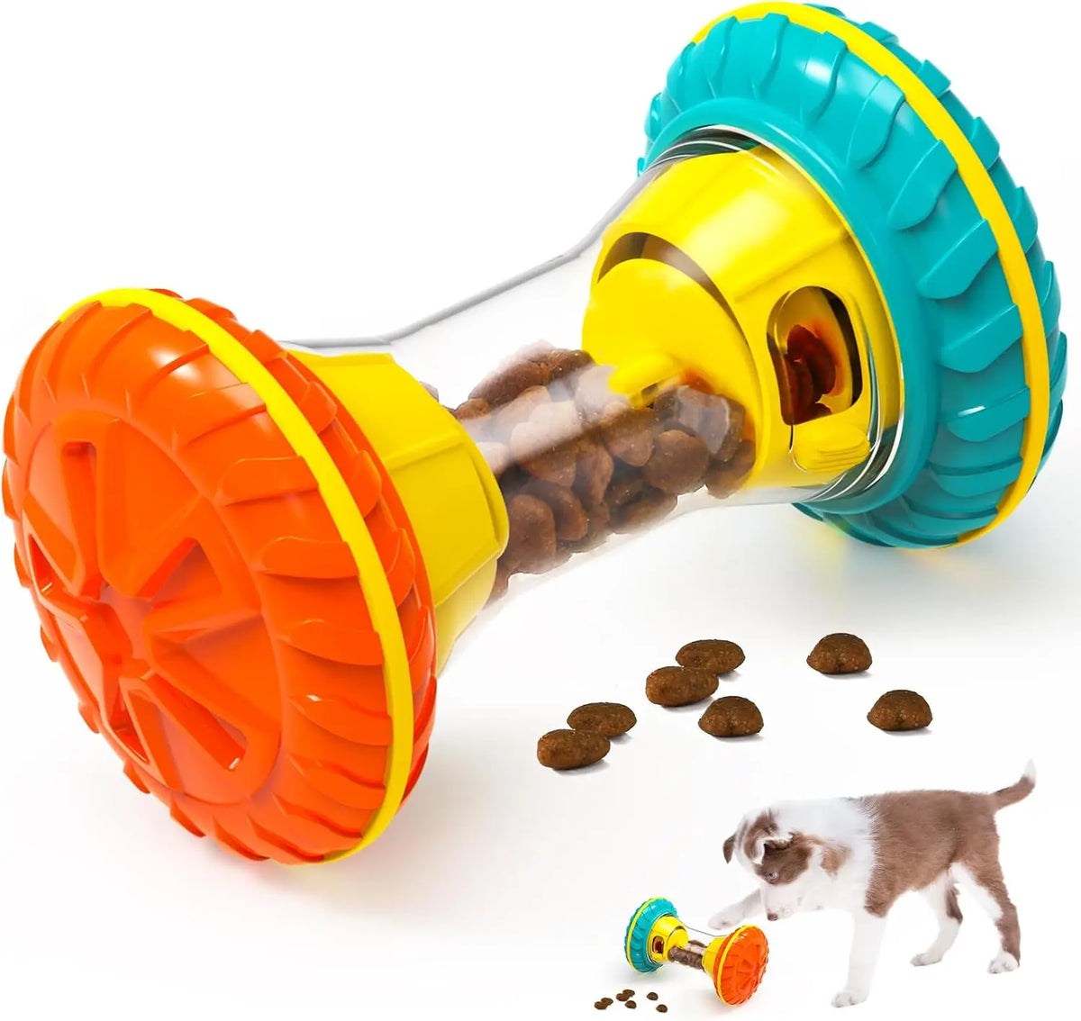 Interactive Dog Puzzle Toy – Treat Dispensing Slow Feeder Dog Puzzle Toy Axl