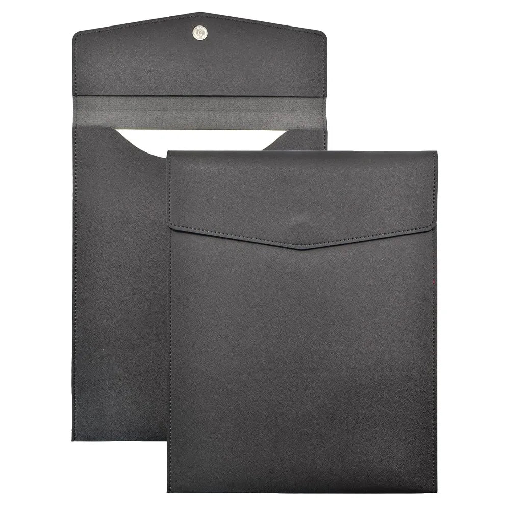 A4 File Folder Waterproof Document Bag | Portable Paper Organizer Document File Folder Axl Black