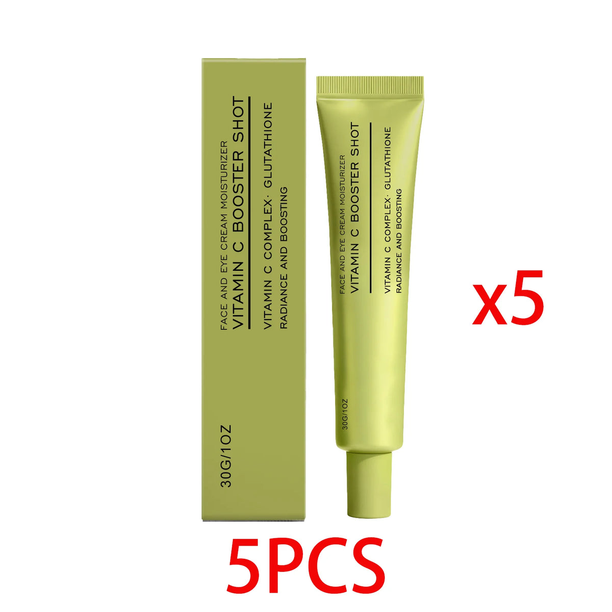 Vitamin C Face Cream Glutathione & Niacinamide | Glass Skin Face Moisturizer Cream Axl 5 PCS